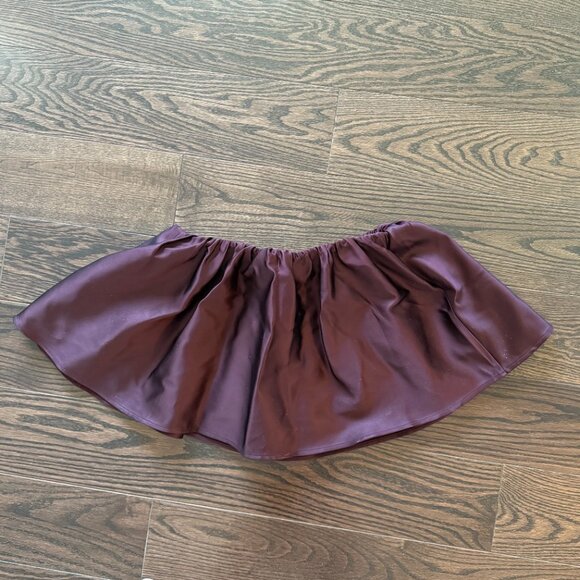 Aritzia CHER SATIN SKORT - Picture 6 of 7